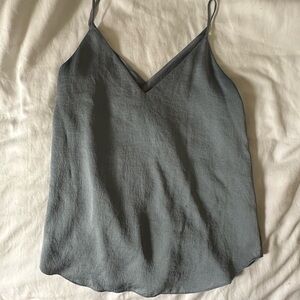 Express Blue Sleeveless Camisole Blouse